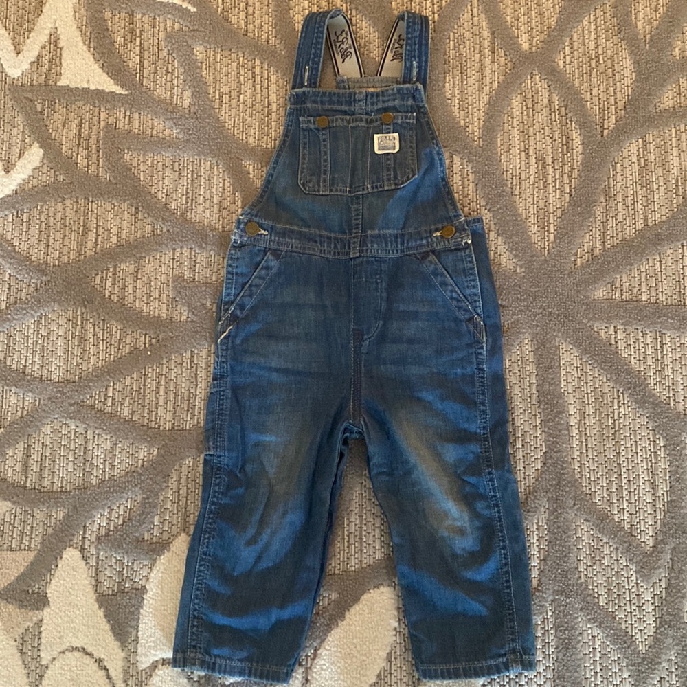 Ralph Lauren Baby Denim Overalls 24M